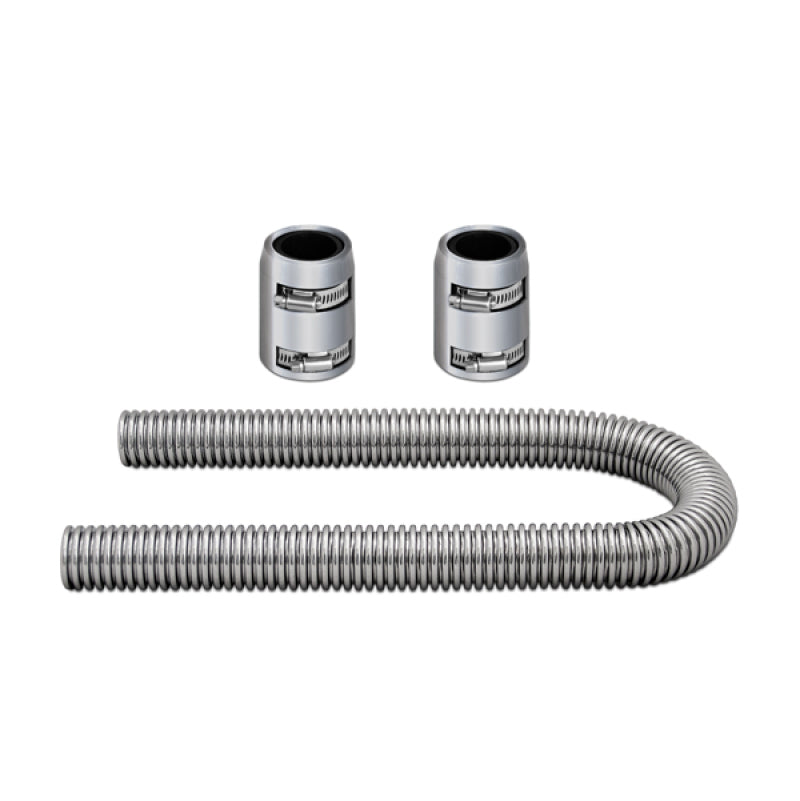 Load image into Gallery viewer, Mishimoto Universal Flexible Radiator Hose Kit Chrome
