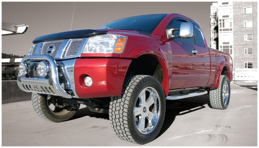 Bushwacker 04-15 Nissan Titan Extend-A-Fender Style Flares 4pc 67.1/78.9/84/96in - Black