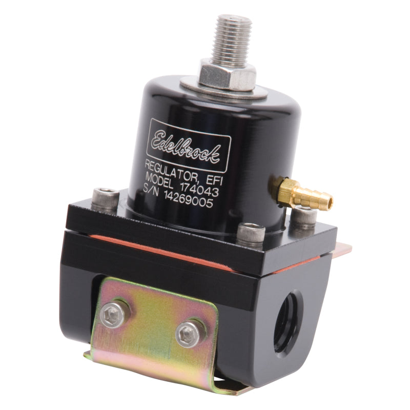 Load image into Gallery viewer, Edelbrock Fuel Pressure Regulator EFI 180 GPH 35-90 PSI -6 In/Out -6 Return Black
