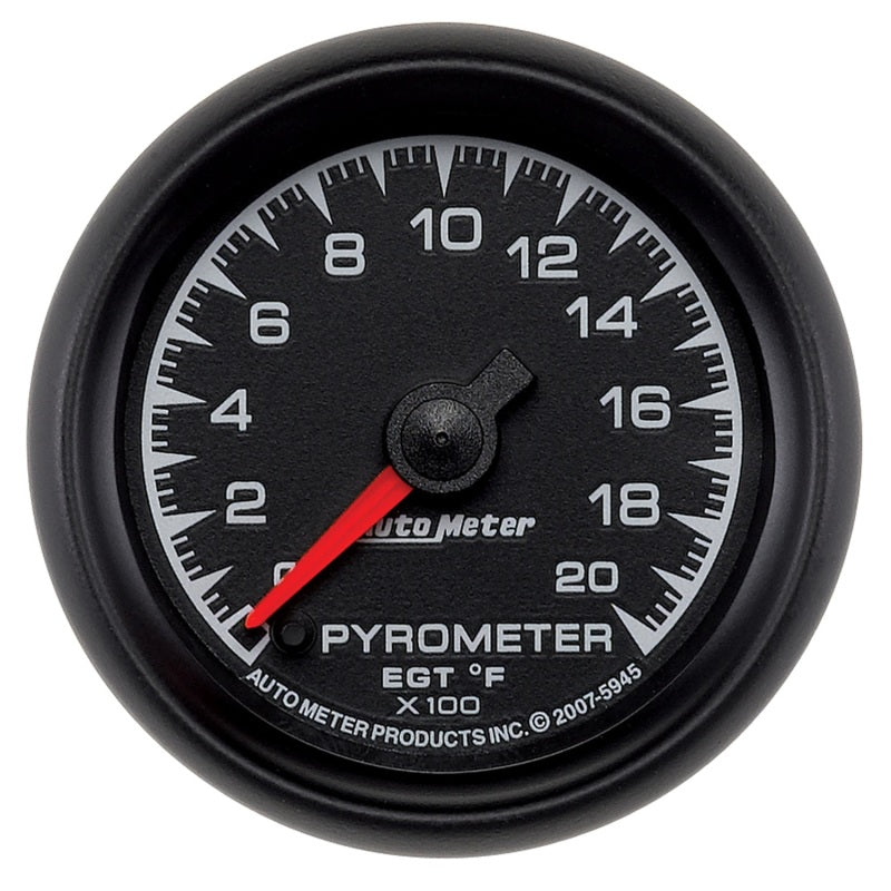 Load image into Gallery viewer, Autometer ES 52mm Full Sweep Electronic 0-2000 Degree F EGT/Pyrometer Gauge
