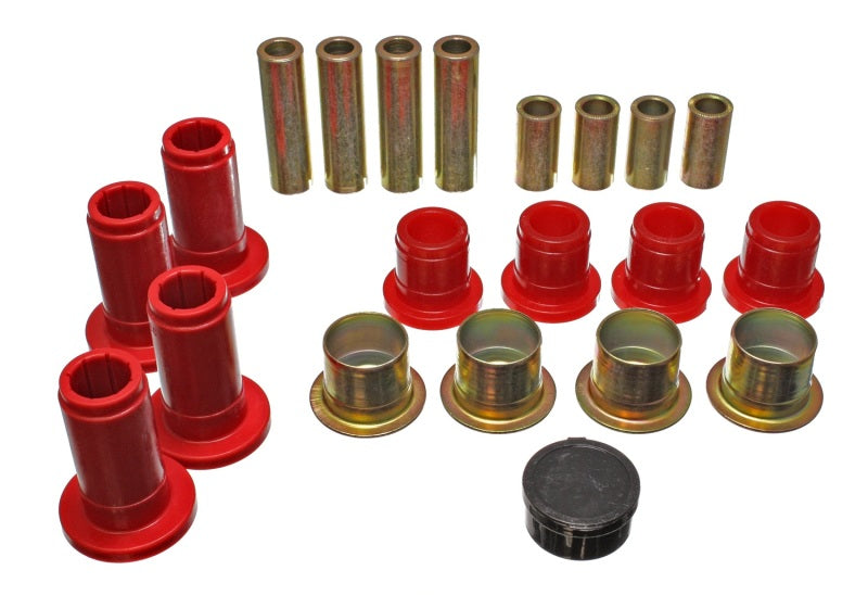 Load image into Gallery viewer, Energy Suspension 94-01 Ram 1500 / 94-02 Ram 2500/3500 2WD Red Front Control Arm Bushing Set
