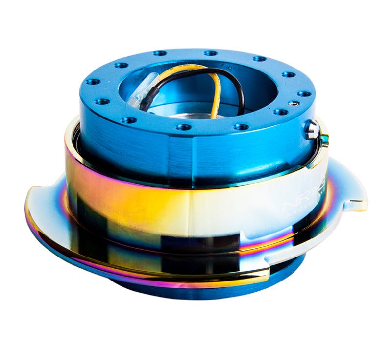 Load image into Gallery viewer, NRG Quick Release Gen 2.5 - New Blue Body / Neochrome Ring
