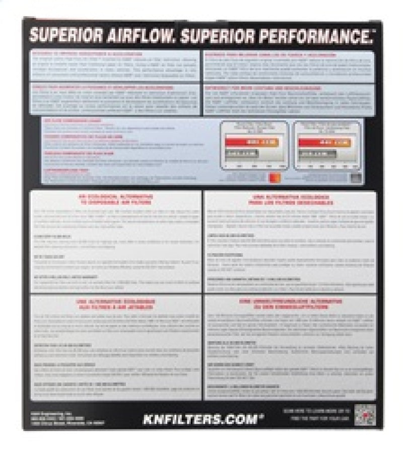 Load image into Gallery viewer, K&amp;N 16-17 Ford Ranger 2.2L/3.2L DSL Drop In Air Filter

