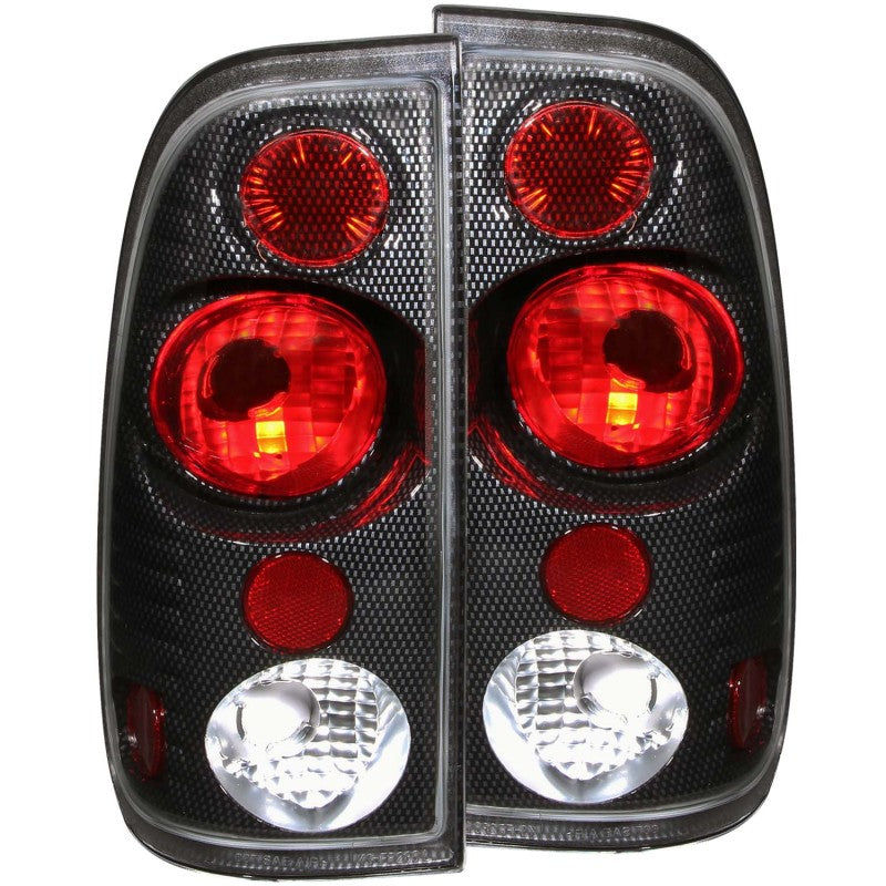 Load image into Gallery viewer, ANZO 1997-2003 Ford F-150 Taillights Carbon
