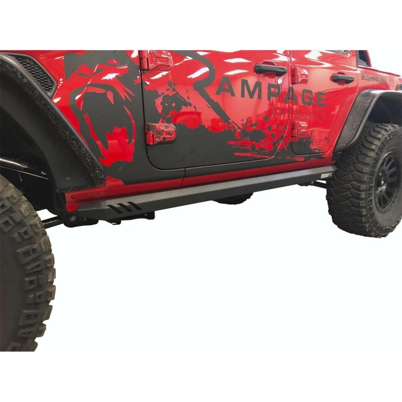 Load image into Gallery viewer, Rampage 2018-2019 Jeep Wrangler(JL) Unlimited Sport 4-Door Rock Rail - Black
