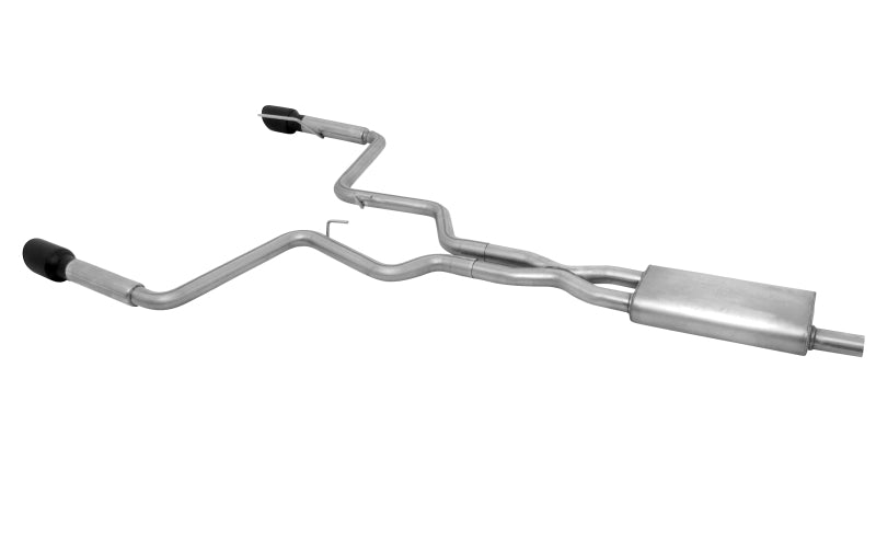 Load image into Gallery viewer, Gibson 15-19 Ford Mustang EcoBoost 2.3L 2.25in Cat-Back Dual Exhaust - Black Elite (Ceramic)
