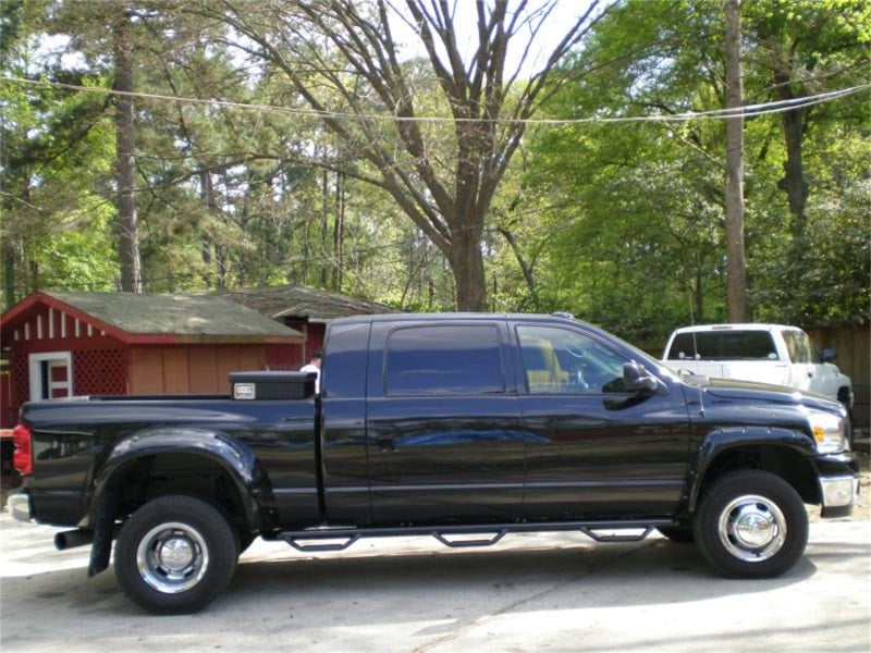 Load image into Gallery viewer, N-Fab Nerf Step 06-09 Dodge Ram 1500/2500/3500 Mega Cab 6.4ft Bed - Gloss Black - Bed Access - 3in
