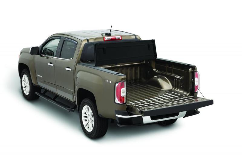 Load image into Gallery viewer, Tonno Pro 15-19 Chevy Colorado 5ft Fleetside Hard Fold Tonneau Cover
