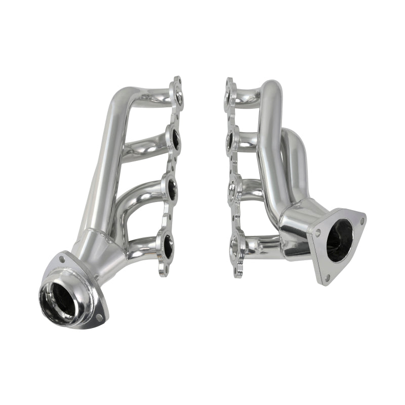 Load image into Gallery viewer, JBA 02-13 GM Truck 4.8L/5.3L LS Silver Ctd Cat4Ward Header
