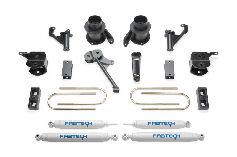 Load image into Gallery viewer, Fabtech 13-18 Ram 3500 4WD w/Factory Radius Arms 5in Basic System w/Perf. Shocks
