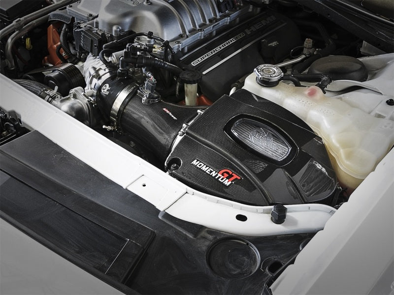 Load image into Gallery viewer, aFe Momentum GT Black Series Carbon Fiber CAIS 15-16 Dodge Challenger SRT Hellcat V8-6.2L (sc)

