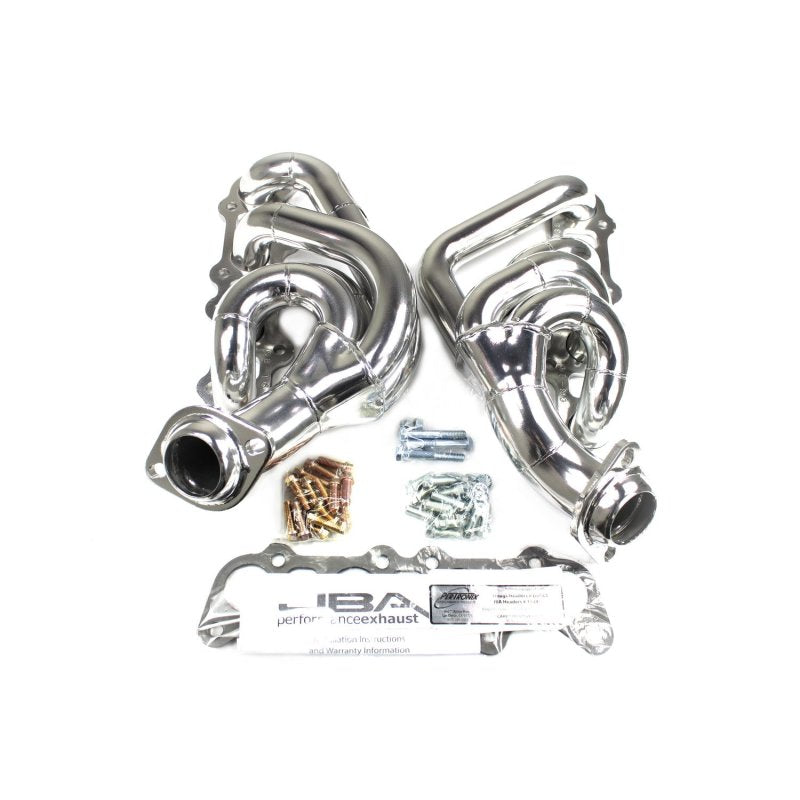 Load image into Gallery viewer, JBA 15-20 Ford F-150 5.0L Coyote 1-3/4in Primary Silver Ctd Cat4Ward Header
