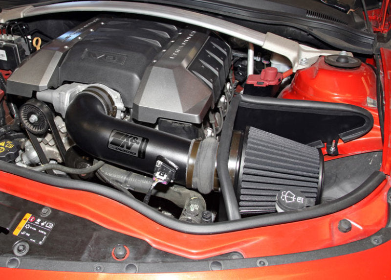 Load image into Gallery viewer, K&amp;N 10-13 Chevy Camaro 6.2L V8 Black Performance Intake Kit
