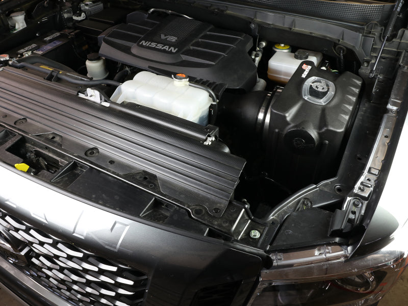 Load image into Gallery viewer, aFe Momentum HD Cold Air Intake System w/ Pro DRY S Filter Nissan Titan XD 17-21 V8-5.6L
