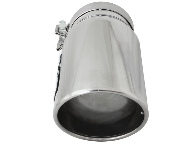 Load image into Gallery viewer, aFe Diesel Exhaust Tip Bolt On Polished 5in Inlet x 6in Outlet x 12in Long
