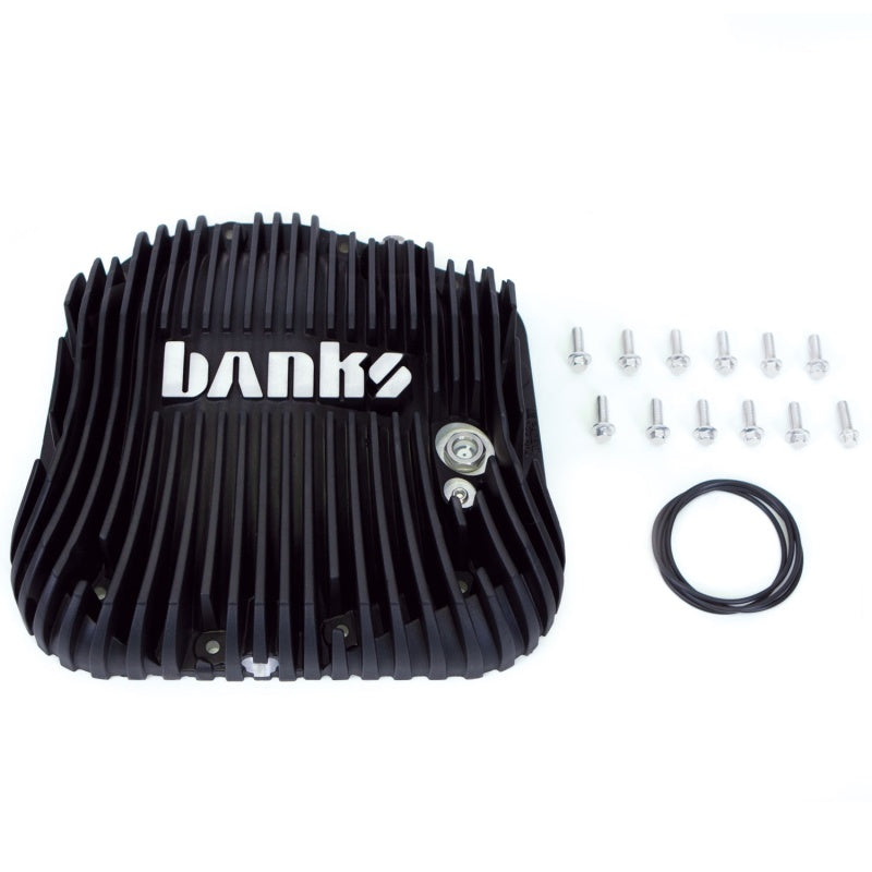 Load image into Gallery viewer, Banks Power 85-19 Ford F250/ F350 10.25in 12 Bolt Black-Ops Differential Cover Kit
