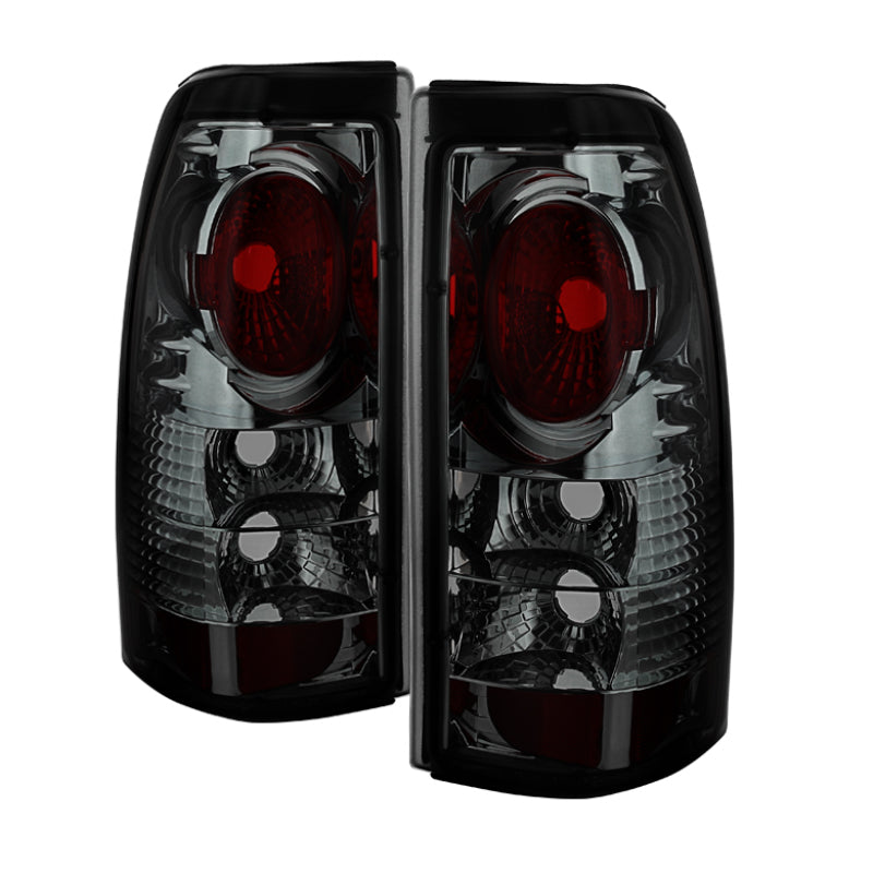 Load image into Gallery viewer, Spyder Chevy Silverado 1500/2500 99-02 (Not Stepside) Euro Style Tail Lights Smke ALT-YD-CS99-SM
