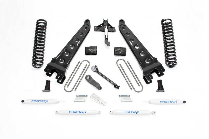 Load image into Gallery viewer, Fabtech 17-21 Ford F250/F350 4WD Diesel 4in Rad Arm Sys w/Coils &amp; Perf Shks

