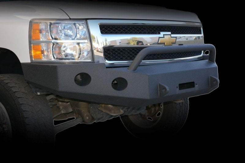 Load image into Gallery viewer, DV8 Offroad 07-13 Chevrolet Silverado 1500 Front Bumper - Black Powdercoat
