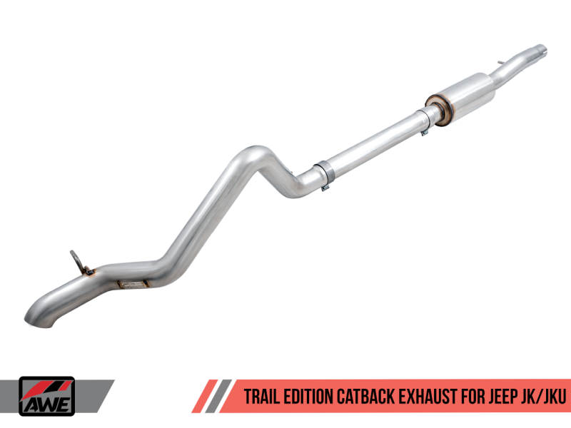 Load image into Gallery viewer, AWE Tuning 07-18 Jeep Wrangler JK/JKU 3.6L Trail Edition Cat-Back Exhaust
