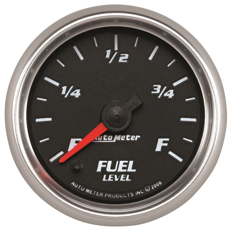 Load image into Gallery viewer, Autometer Pro-Cycle Gauge Fuel Level 2 1/16in 0-280 Programmable Black
