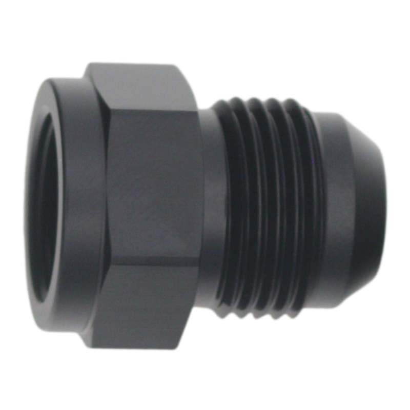 Load image into Gallery viewer, DeatschWerks 8AN Female Flare to 10AN Male Flare Expander - Anodized Matte Black
