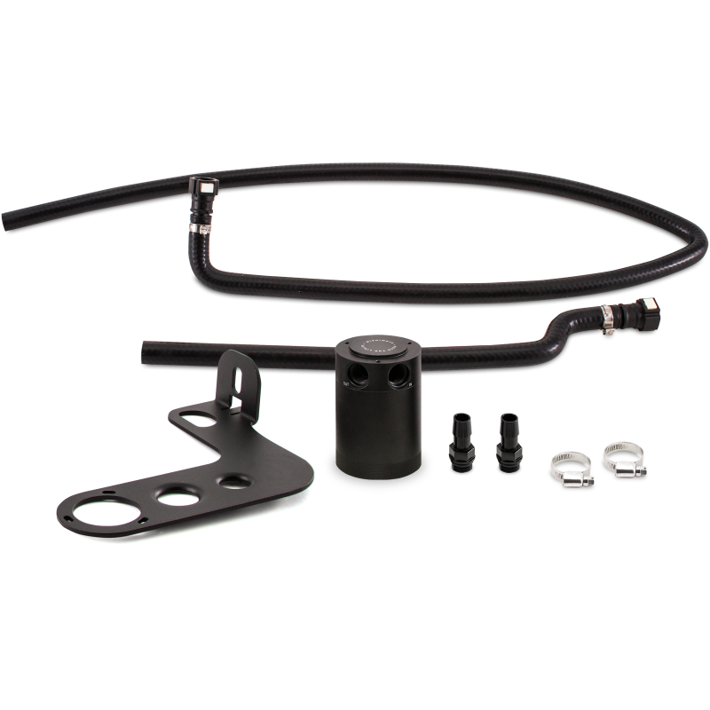 Load image into Gallery viewer, Mishimoto 10-15 Chevrolet Camaro SS (Automatic) Baffled Oil Catch Can Kit - Black
