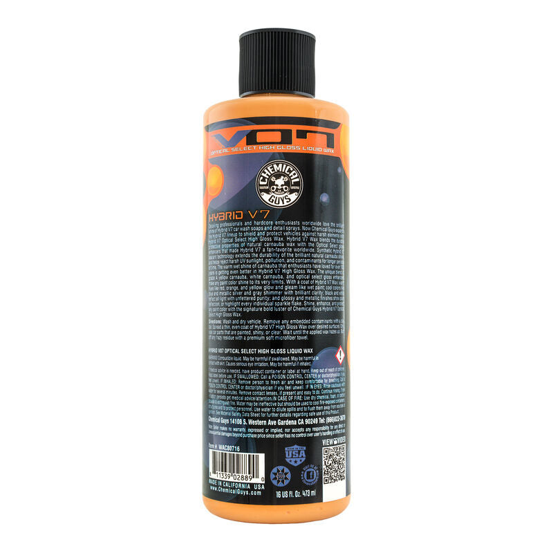 Load image into Gallery viewer, Chemical Guys Hybrid V07 Optical Select High Gloss Liquid Wax - 16oz
