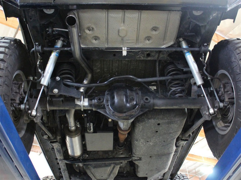 Load image into Gallery viewer, aFe Scorpion 2-1/2in Aluminized Steel Cat-Back Exhaust 07-18 Jeep Wrangler (JK) V6 3.6L/3.8L (2/4dr)
