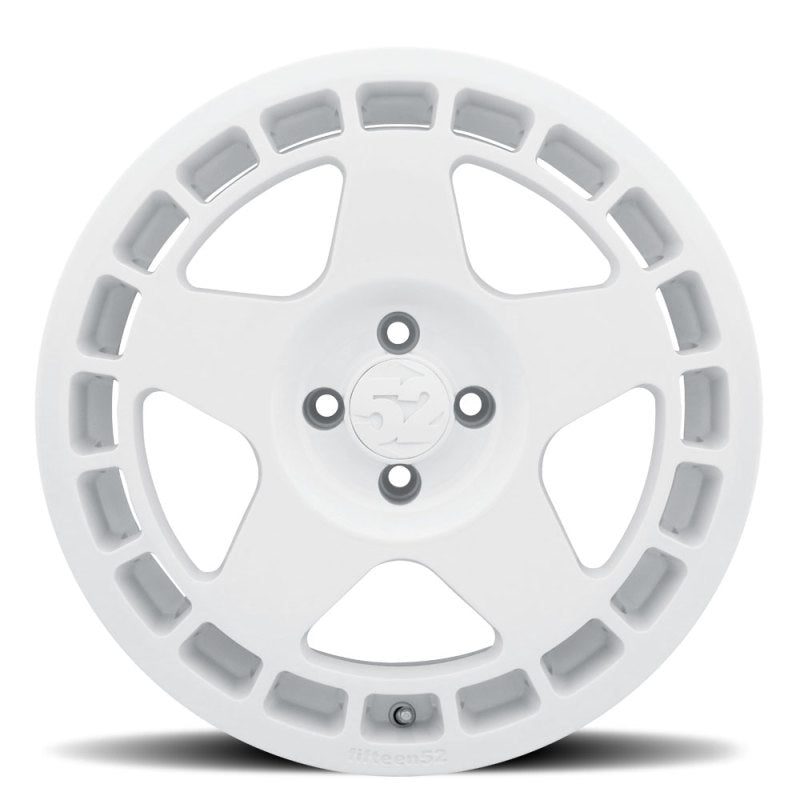 Load image into Gallery viewer, fifteen52 Turbomac 17x7.5 4x108 42mm ET 63.4mm Center Bore Rally White Wheel
