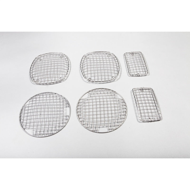 Load image into Gallery viewer, Rugged Ridge 97-06 Jeep Wrangler TJ Stainless Steel Stone Guard Set
