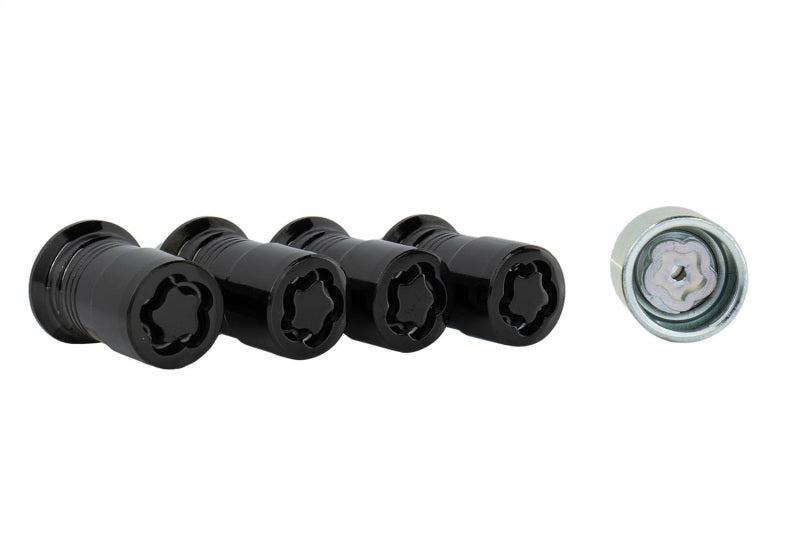 Load image into Gallery viewer, Ford Racing M14 x 1.5 Black Security Lug Nut Kit - Set of 4

