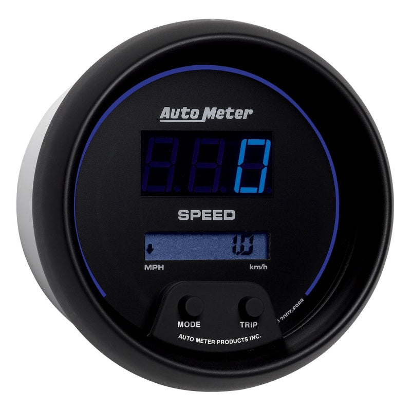 Load image into Gallery viewer, Autometer Cobalt Digital 85.7mm Black Electric Programable Speedometer

