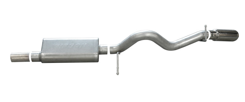 Load image into Gallery viewer, Gibson 08-10 Hummer H3 Alpha 5.3L 3in Cat-Back Single Exhaust - Stainless
