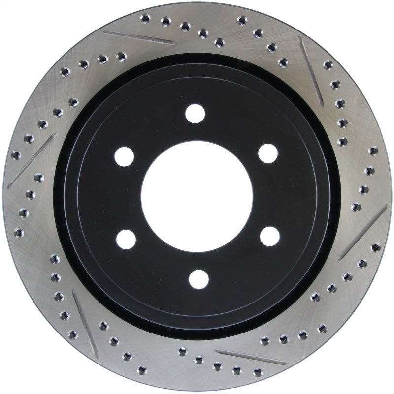 Load image into Gallery viewer, StopTech Slotted &amp; Drilled Sport Brake Rotor
