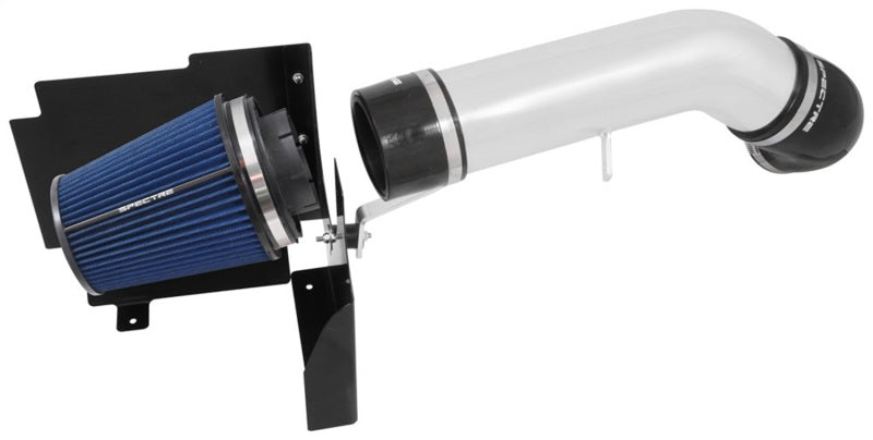 Load image into Gallery viewer, Spectre 99-07 GM Truck V8-4.8/5.3/6.0L F/I Air Intake Kit - Clear Anodized w/Blue Filter
