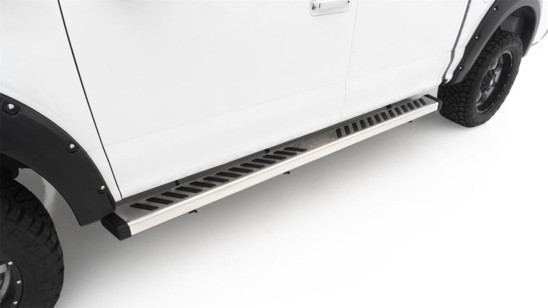 Load image into Gallery viewer, Lund 15-18 Ford F-150 SuperCrew Summit Ridge 2.0 Running Boards - Stainless
