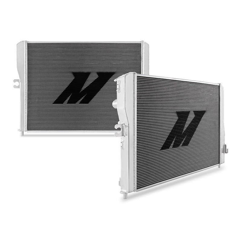 Load image into Gallery viewer, Mishimoto 14-19 Chevrolet Corvette Performance Aluminum Radiator (Silver)
