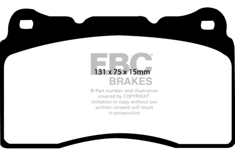 Load image into Gallery viewer, EBC 04-08 Acura TL 3.2 (Manual)(Brembo) Greenstuff Front Brake Pads
