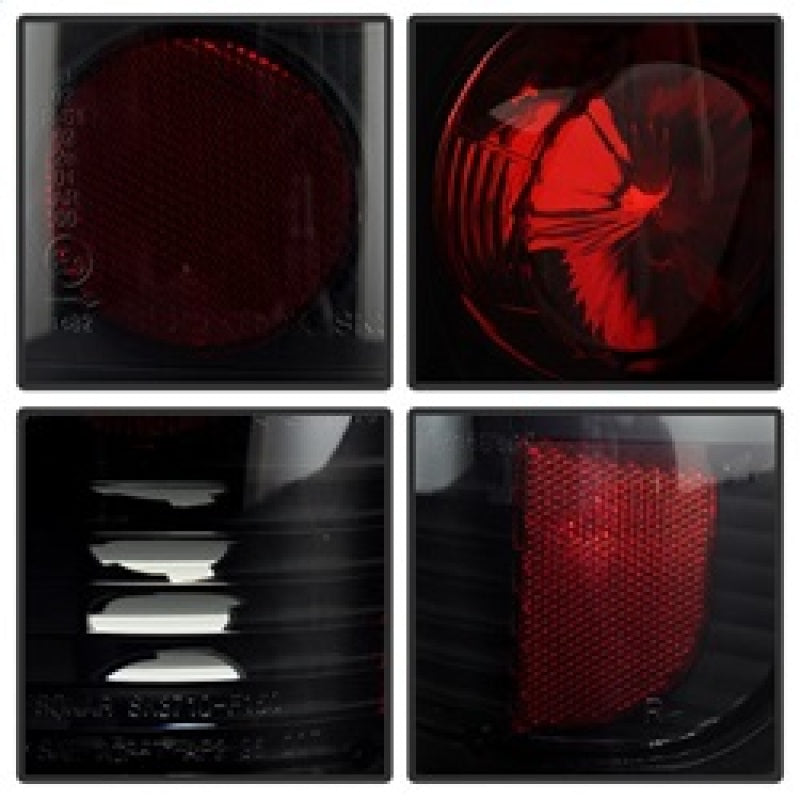 Load image into Gallery viewer, Spyder Ford F150 Styleside 97-03/F250/350/450/550 Euro Style Tail Lights Blk Smke ALT-YD-FF15097-BSM
