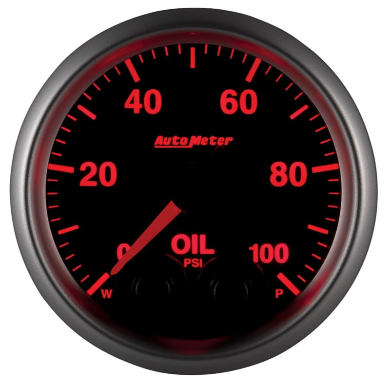 Load image into Gallery viewer, Autometer Elite 52mm Oil Pressure Peak and Warn Gauge w/ Electonic Control

