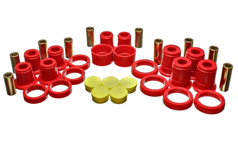 Load image into Gallery viewer, Energy Suspension 02-07 GM SUV Red Rear End Control Arm Bushing Set
