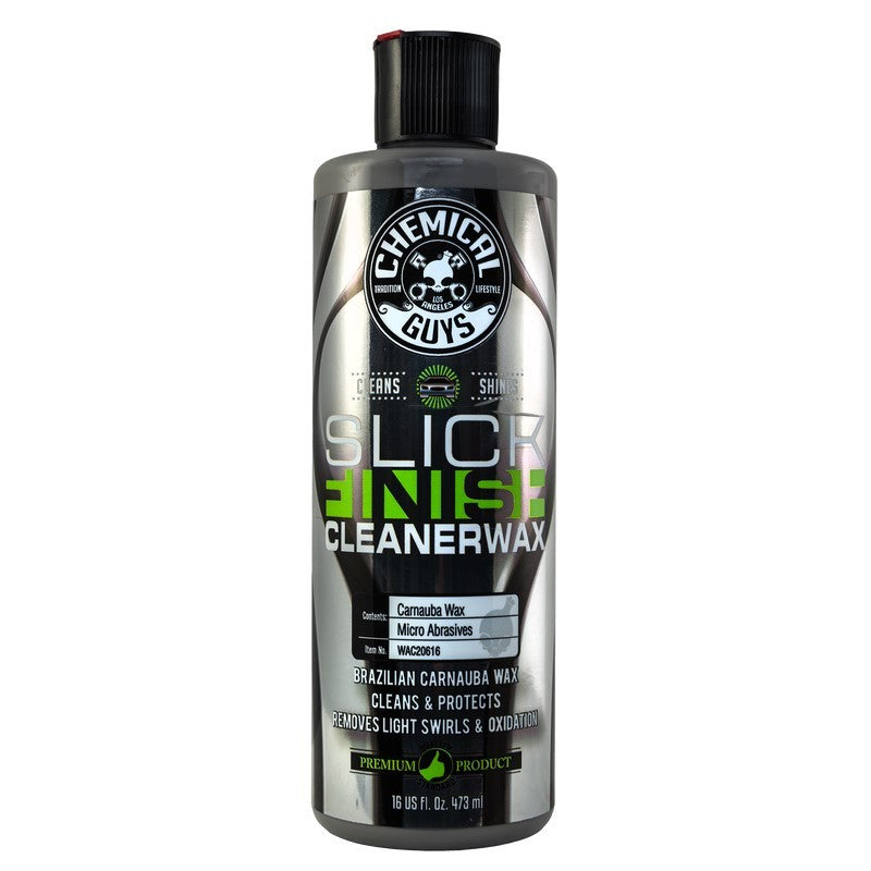 Load image into Gallery viewer, Chemical Guys Slick Finish Cleaner Wax - 16oz
