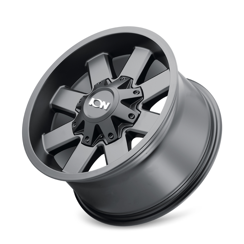 Load image into Gallery viewer, ION Type 141 17x9 / 6x120 BP / 18mm Offset / 78.1mm Hub Satin Black Wheel
