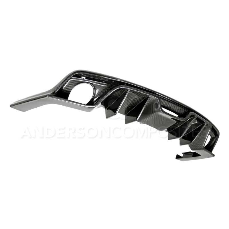Load image into Gallery viewer, Anderson Composites 15-16 Ford Mustang Type-AR Rear Diffuser
