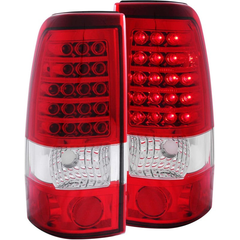 Load image into Gallery viewer, ANZO 1999-2007 Chevrolet Silverado 1500 LED Taillights Red/Clear
