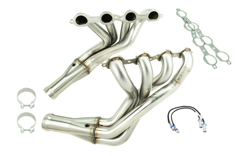 Load image into Gallery viewer, Kooks 06-13 Chevrolet Corvette Z06 ZR1 2 x 3 Header &amp; Green Catted X-Pipe Kit
