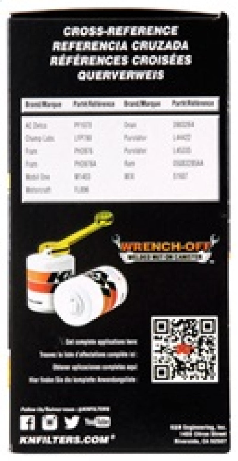 Load image into Gallery viewer, K&amp;N Dodge Performance Gold Oil Filter

