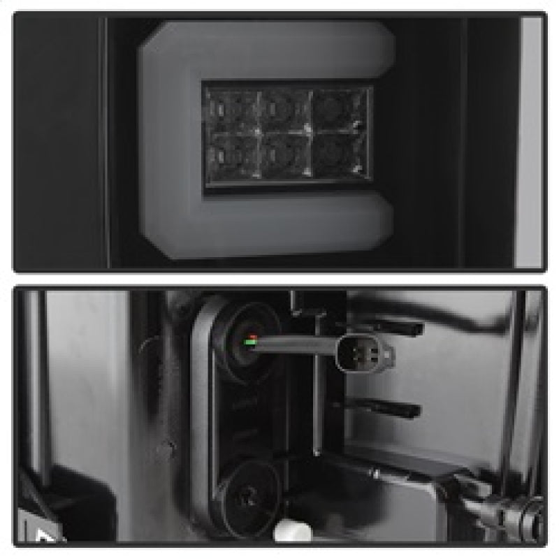 Load image into Gallery viewer, Spyder Chevy Silverado 16-17 Light Bar LED Tail Lights - Black Smoke ALT-YD-CS16-LED-BSM
