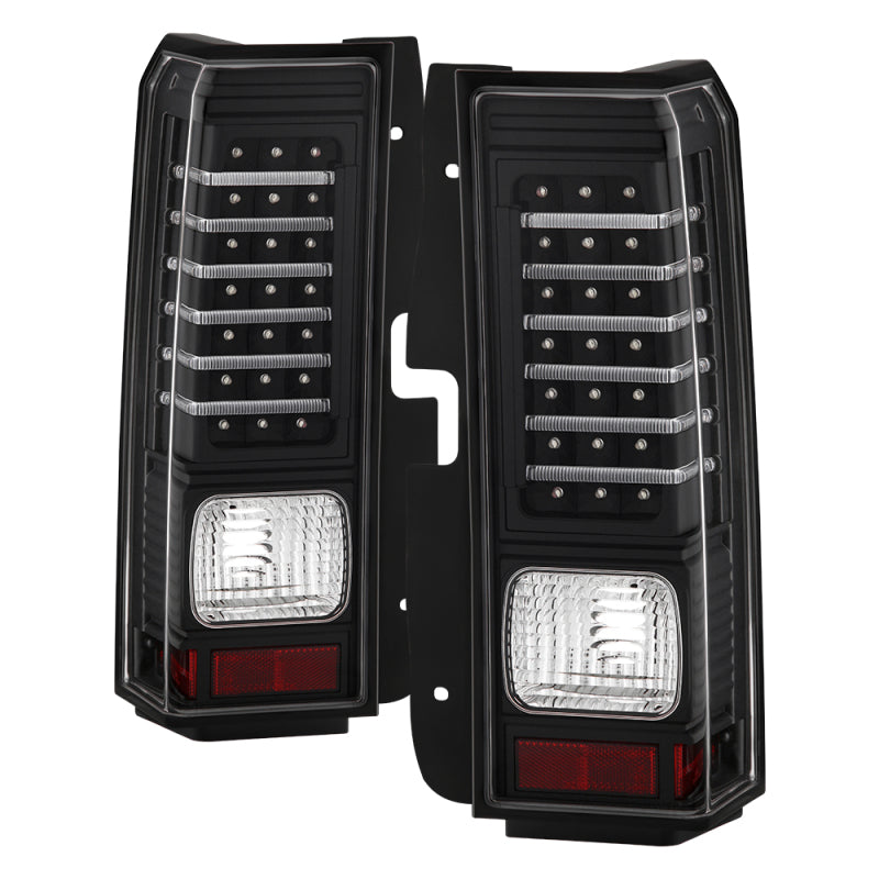 Load image into Gallery viewer, xTune Hummer H3 06-09 ( Non H3T ) LED Tail Lights Black ALT-ON-HH306-LED-BK
